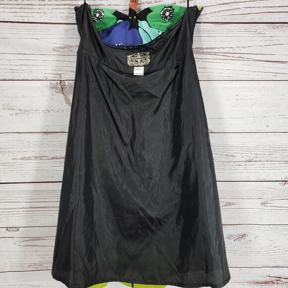 Anthropologie Multicolor Pavot Halter Dress by James Coviello Size Small - Picture 7 of 12